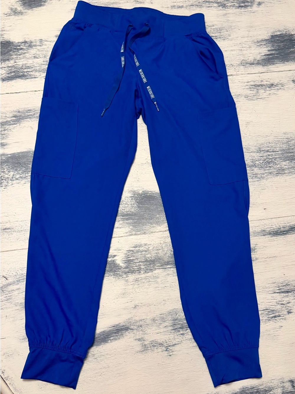 Med Couture Insight Royal Blue Women's Jogger Scrub Pants